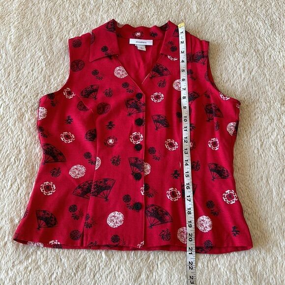 Dress Barn short sleeve blouse size small - Picture 8 of 16